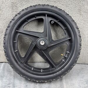 BOB Stroller Front Wheel 16 x 2.0 Kenda Tire Black Good Quick Release 5-Spoke